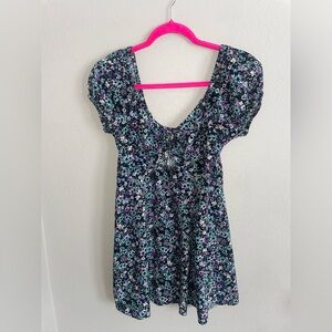 SO Multicolor Floral Dress